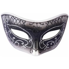 Аксессуар для праздника Forum Novelties Маска черно-белый узор на резинке Forum