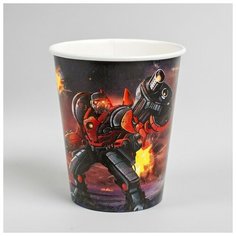 Стакан бумажный «Робот», 250 мл (10 шт) Страна Карнавалия