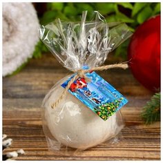 Добропаровъ Шипучая бомбочка из персидской соли "Счастливого нового года" с эфирным маслом ванили, 140гр