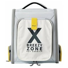 Рюкзак-переноска Xiaomi Petkit Outdoor X-Zone Cat Backpack Gray