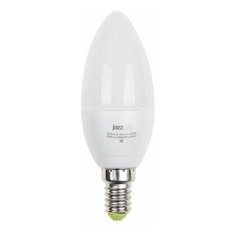 Лампа светодиодная PLED-ECO-C37 5Вт свеча 4000К бел. E27 400лм 230В JazzWay 2855329A