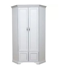 Шкаф угловой Black Red White Кентаки S320-SZFN2D белый