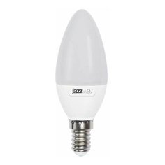Лампа светодиодная PLED-SP C37 9Вт свеча 3000К тепл. бел. E14 820лм 230В JazzWay 2859457A