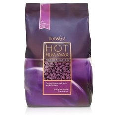 Воск горячий "Слива" (пленочный) White line Natura 1000 гр Ital Wax