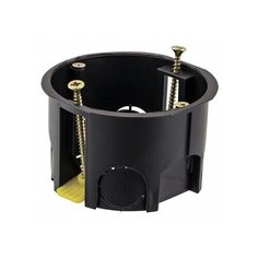 Коробка установочная КМП-020-011 для полых стен (68х45) с пластиковыми лапками IP30 | код. plc-kmp-020-011 | EKF