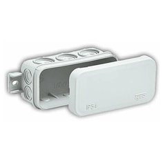 Коробка распределительная ОП 43х80х35мм 10 вводов IP54 бел. Ruvinil 67091Б