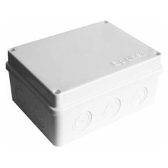 Коробка распределительная ОП 150х110х70мм IP54 10 выходов без гермовводов крышка на винтах бел. Epplast 215311 E.P.Plast