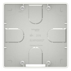 Коробка подъемная СП BLANCA для силовых розеток бел. SchE BLNPK000021 Schneider Electric