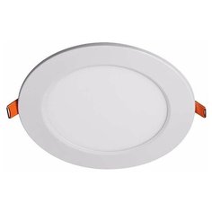 Светильник светодиодный ультратонкий встраив. PPL-R 9Вт 6500К IP40 WH d145мм круглый Jazzway 5008526A