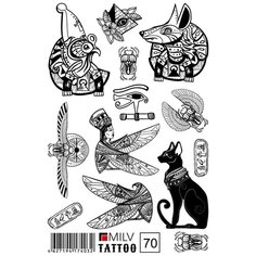 MILV Milv, переводные татуировки (№70)