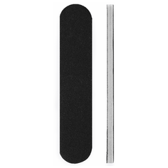 Artex, пилка черная деревянная мини (90х19х1мм, 180/180 грит)