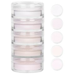 Набор акриловой пудры Irisk Professional French Manicure №6, 5 цветов №6