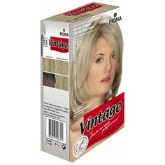 Fiona Vintage Color стойкая крем-краска для волос, 13 серебристый блонд