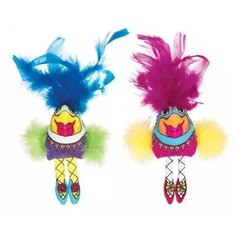 Fat Cat Игрушка для кошек - "Волшебная чайка", мягкая, Fabulous ShowGulls Cat Toy (650664) Цвет:Голубой, Фиолетовый