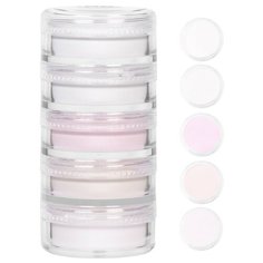 Набор акриловой пудры Irisk Professional French Manicure №5, 5 цветов №5