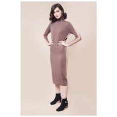 Платье Vilatte, размер 42, кофейный