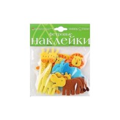 Декоративные наклейки фетр Животные сафари Альт