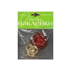 Декоративные наклейки фетр Набор №24 Цветы. Лето 4 вида Альт