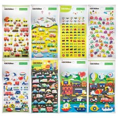 Наклейки объемные "Техника" Альт