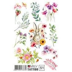 MILV Milv, переводные татуировки (№51)