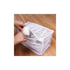 Мешок для стирки обуви, белый, 33 x 19 x 19 см Homsu