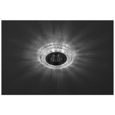 Светильник светодиодный DK LD3 SL/WH декор cо светодиодной подсветкой (белый) прозр. ЭРА Б0019202 ERA