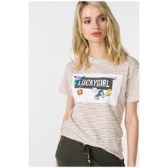 Футболка Trendy Angel, размер 42-44, коричневый