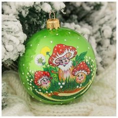 Шар "Сказочный мухомор" 8,5 см микс Elita