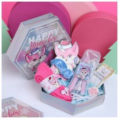 Набор "Happy meow box", щипцы-гофре мод. LW - 32, 25,5 * 22 см