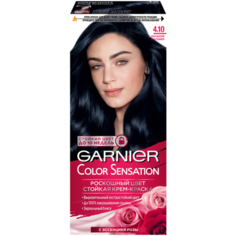 GARNIER Color Sensation стойкая крем-краска для волос, 4.10, Ночной Сапфир