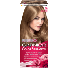GARNIER Color Sensation стойкая крем-краска для волос, 7.0, Изысканный золотистый топаз