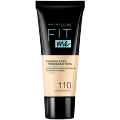 Maybelline New York Тональный крем Fit Me, 30 мл, оттенок: 110 Слоновая Кость