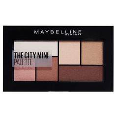 Maybelline New York Палетка теней для век The city mini 480 matte about town