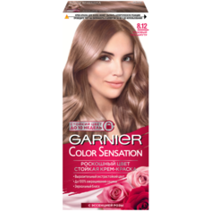 GARNIER Color Sensation Перламутровый блонд стойкая крем-краска для волос, 8.12, Розовый перламутр