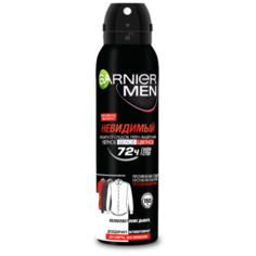 Дезодорант-антиперспирант спрей Garnier Men Mineral, Черное, белое, цветное, 150 мл