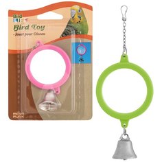 Игрушка для птиц зеркало С колокольчиком Penn Plax