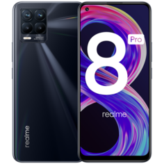 Смартфон realme 8 Pro 6/128GB 6/128 ГБ, глубокий черный