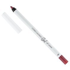 Lamel Professional стойкий карандаш для губ гелевый Long lasting Gel Lip Liner 408