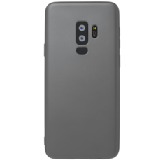 Чехол Deppa Case Silk для Samsung Galaxy S9+, темно-серый металлик