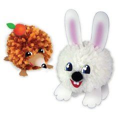 Набор для детского творчества "Два пушистика. Зайчик и Ёжик" Клевер