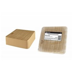 Коробка распаячная КР 75х75х28 ОП сосна IP40, инд. штрихкод TDM, цена за 1 шт