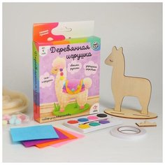 Школа талантов Набор для творчества Деревянная игрушка своими руками, лама 5299446