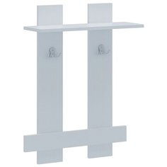 Вешалка для верхней одежды MfMaster Уно-64 белый МФ Мастер