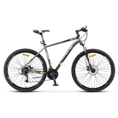 Велосипед 29" Stels Navigator-910 MD, V010, цвет чёрный/золотой, размер 18,5" 6858660