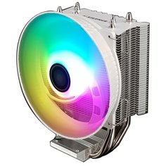Кулер для процессора Xilence M403.PRO серебристый/белый/ARGB подсветка 1 шт.