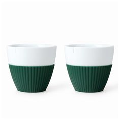 Набор из 2-х стаканов для чая Anytime объем 300 мл, материал фарфор + силикон, Viva Scandinavia, V25465