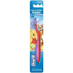 Зубная щетка Oral-B Pro-Expert Stages 2 от 2-4 лет, красный