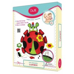 D&M Шьем из фетра Прихватка Божья коровка (50969)