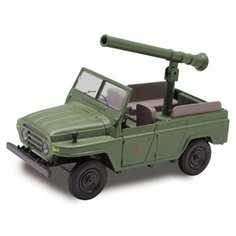 Внедорожник Пламенный мотор Военная техника (870148) 1:24, зеленый