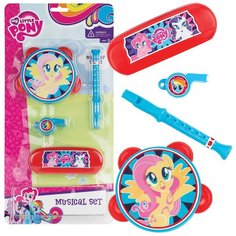 EstaBella набор музыкальных инструментов My Little Pony 64977 красный/голубой/желтый